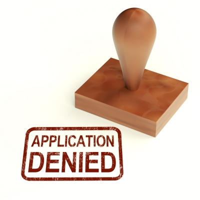 application denied