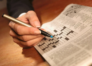 Yes, even the crossword puzzle can help job searchers